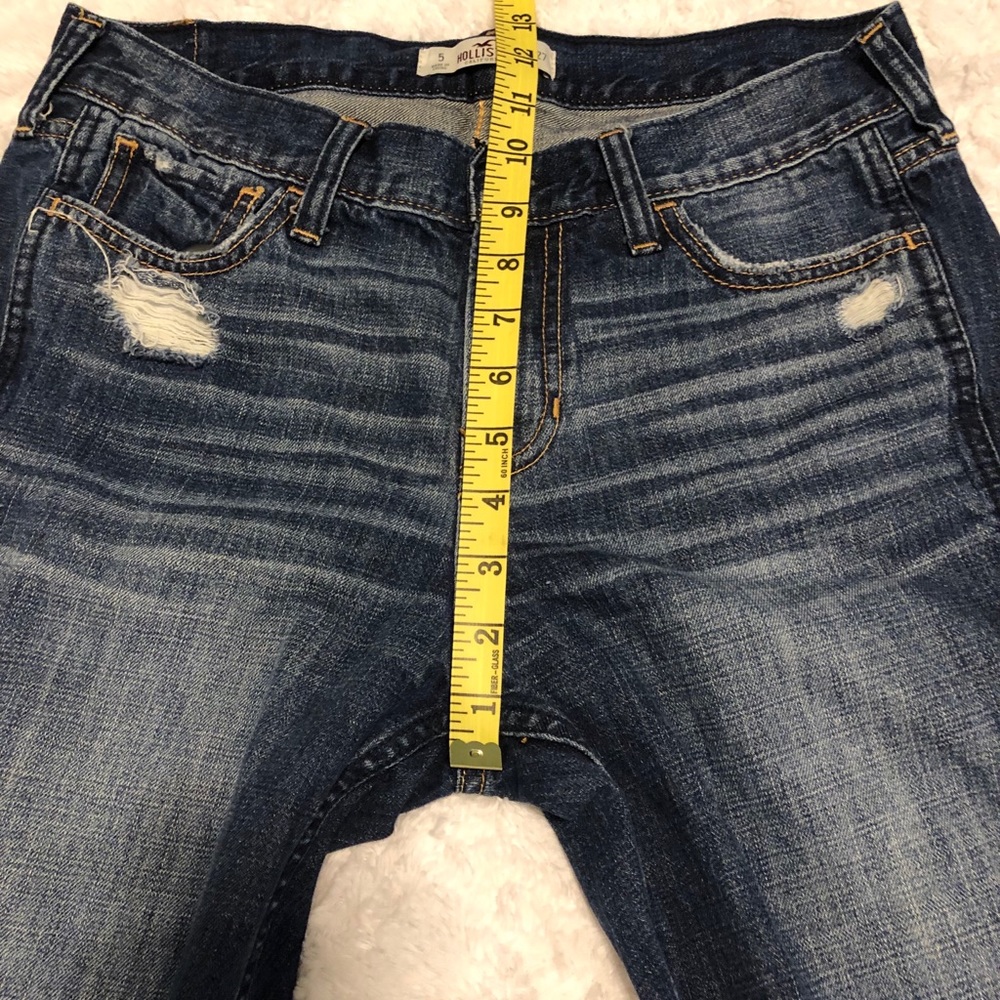 Hollister factory distressed skinny jeans S 5 - Picture 6 of 8